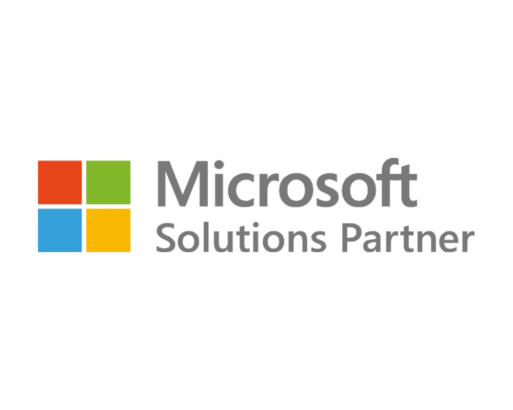 Microsoft Solutions Partner Logo als Kennzeichnung einer anerkannten Kompetenz für Microsoft-Technologien und IT-Lösungen.