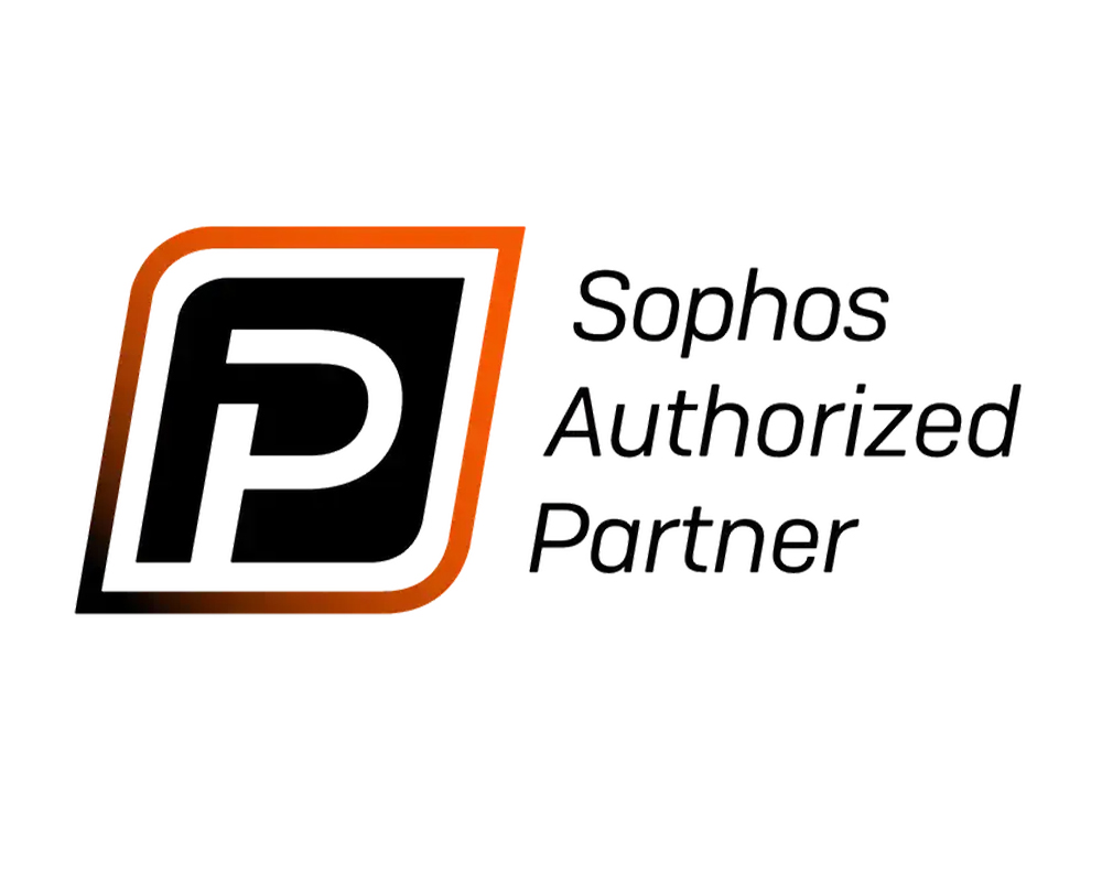Logo von Sophos, einem Anbieter für Cybersecurity, Firewall-Lösungen und Schutz vor digitalen Bedrohungen.